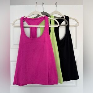 Lululemon Swiftly Tech Racerback Tank Top 2.0- Race Length (Bundle of 3)